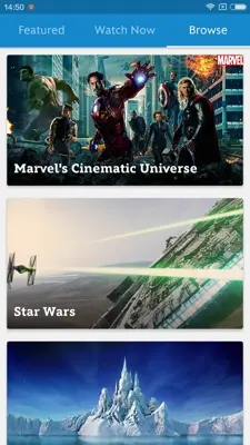 Disney Movies Anywhere android App screenshot 5