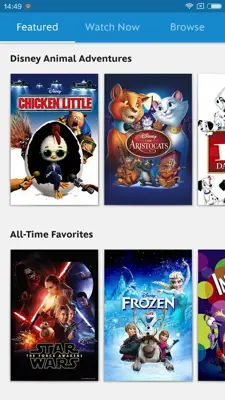 Disney Movies Anywhere android App screenshot 8